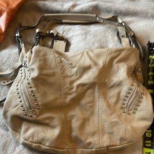 B.makowsky studded leather bag